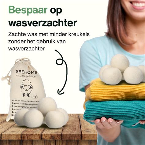 Behome Xl Drogerballen Voor Wasdrogers Gemaakt Van Nieuw