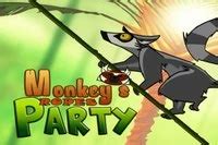 Monkey S Ropes Party Igraj Besplatno Na Igre123