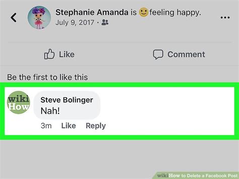 Ways To Delete A Facebook Post Wikihow