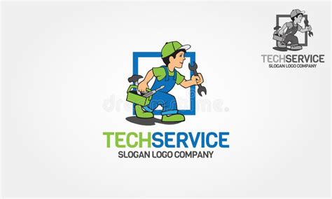 The Builder Mascot Logo Cartoon Stock Vector Illustration Of Human