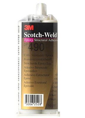 3M Scotch Weld DP 490 Black Epoxy Adhesive 50ml