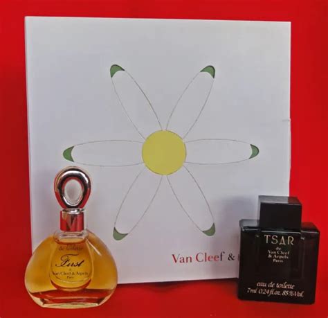 MINIATURE DE PARFUM Van Cleef Arpels First Edt 5ml Tsar Edt 7ml