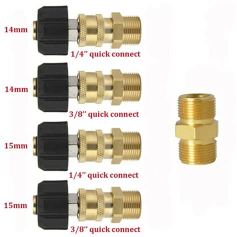 Satz Hochdruckreiniger Adapter M Schlauch Und Pumpe Schnellkupplung