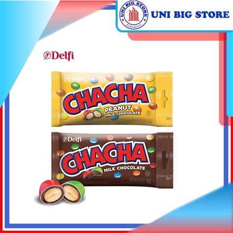 Jual Delfi Cha Cha Milk Chocolate Peanut Gr Cokelat Susu Coklat