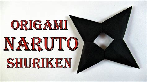 How To Make Intricate Origami Naruto Weapons Easy Origami Tutorial