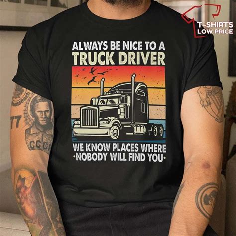 Truck Driver Shirt Ubicaciondepersonas Cdmx Gob Mx