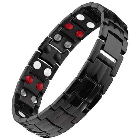 SideDeal: Titan Stainless Steel Magnetic Energy Therapy Bracelet For ...