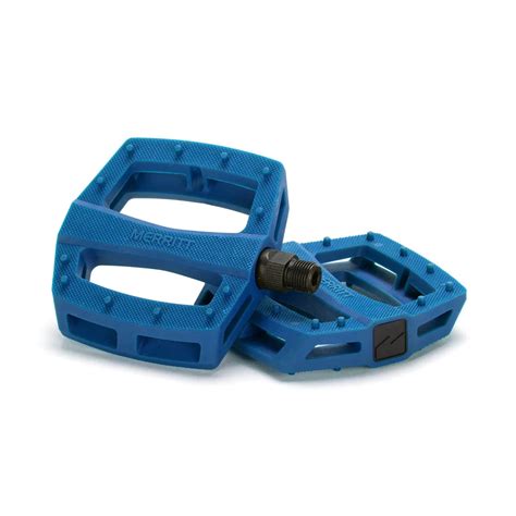 Merritt Bmx P1 Pc Platform Pedals 916 Blue Candw Cycle