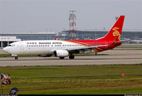 B 5672 Shenzhen Airlines Boeing 737 87L WL Photo By Stefano R ID