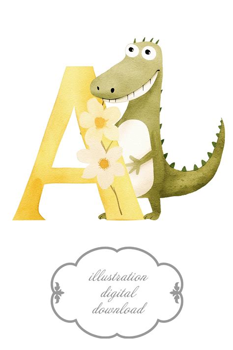 A for Alligator