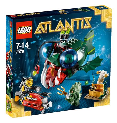 LEGO Atlantis 7978 pas cher La créature maléfique