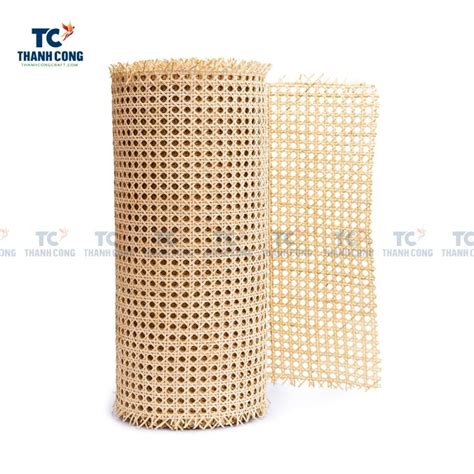 Natural Rattan Cane Webbing Roll TCHD 24314