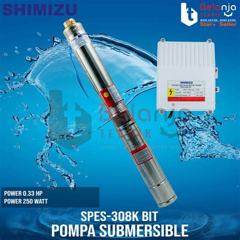 Jual Shimizu Pompa AIr Satelit Eco Series SPES 308K Submersible 1 3 HP