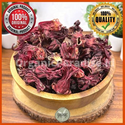 Jual Teh Bunga Rosella Merah Kering 1 Kg Dried Hibiscus Tea 1 Kg