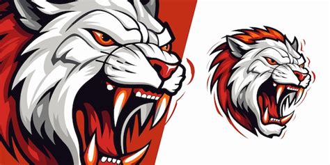 Premium Vector Aggressive Zombie King Lion Vector Mascot Logo For Sport Amp Esport Teams