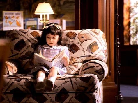 Matilda in the library | Matilda movie, Matilda, Matilda wormwood