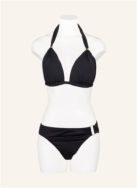 LAUREN RALPH LAUREN Basic Bikini Hose BEACH CLUB SOLIDS In Schwarz