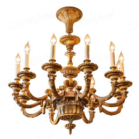 Elegant vintage gold chandelier | Premium Photo - rawpixel