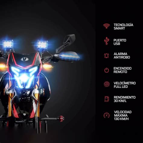 Bicimex Detalles Motocicleta Vento Crossmax Rojo