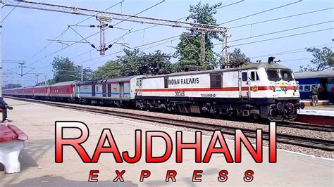 Rajdhani Express India S Fastest Long Distance Trains Youtube