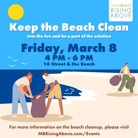 Spring Break Beach Cleanup - City of Miami Beach