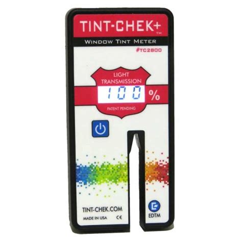 Tc Tint Chek Window Tint Meter Inspection Accuracy