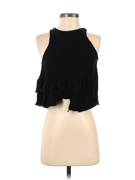 Zara Black Sleeveless Top Size S 50 Off Em 2024