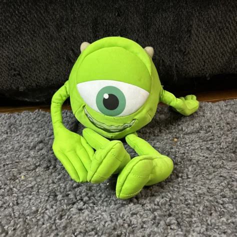 Disney Pixar Mike Wazowski Monsters University Inc Sprechender Spinmaster Plüschtier Eur 1424