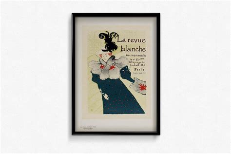 Henri De Toulouse Lautrec 1897 Original Poster La Revue Blanche