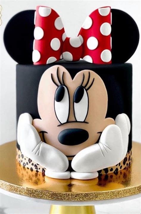 Minnie Mouse Fondant Cake Artofit