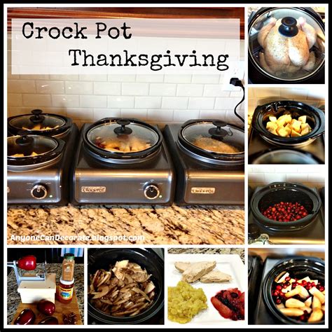 Anyone Can Decorate Crock Pot Thanksgiving Holiday Made Simple