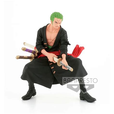 Figure Roronoa Zoro One Piece Bandai Banpresto King Of Artist Saga De