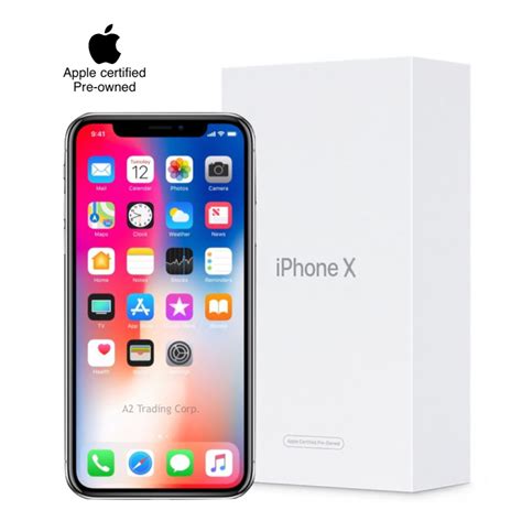 Wholesale IPhone X CPO 256GB Space Gray Cellular Stockpile