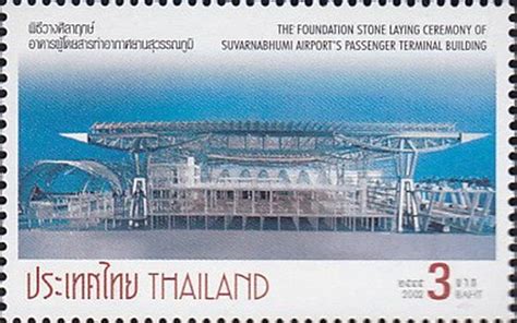 Thailand The Foundation Stone Laying Ceremony Of Suvarnabhumi