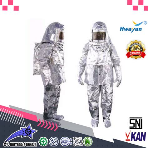 Hwayan Aluminized Fireman Suit Cv Bintang Perkasa