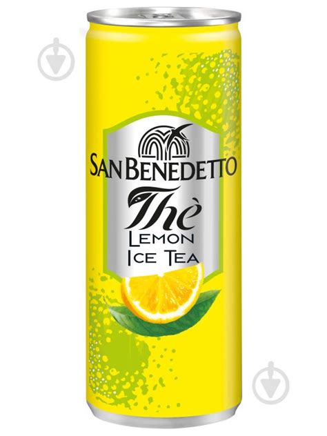 ᐉ Напиток San Benedetto холодный черный чай лимон • Купить в Киеве ...