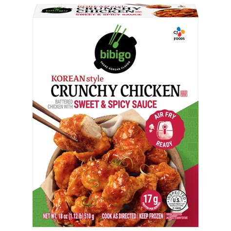 Save On Bibigo Korean Style Crunchy Chicken With Sweet Spicy Sauce