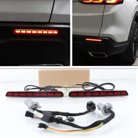 For Honda Cr V Crv Square Led Rear Fog Light Tail Bumper