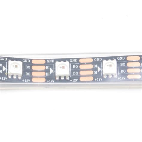 Waterproof Ip Rgb Led Strip Ws M Led M Black Pcb Kamami