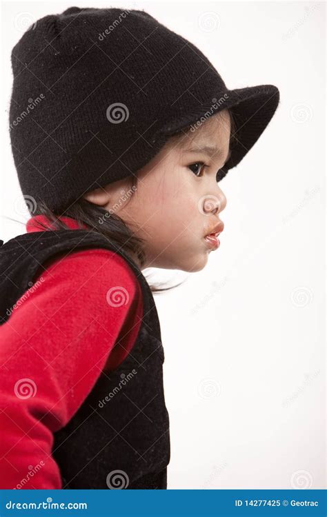 Enfant Asiatique Attirant D Enfant En Bas Ge Image Stock Image Du