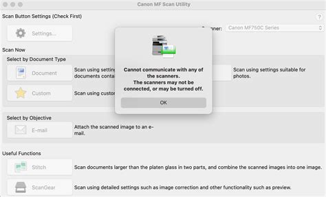 MF753Cdw Scan Issues - Canon Community