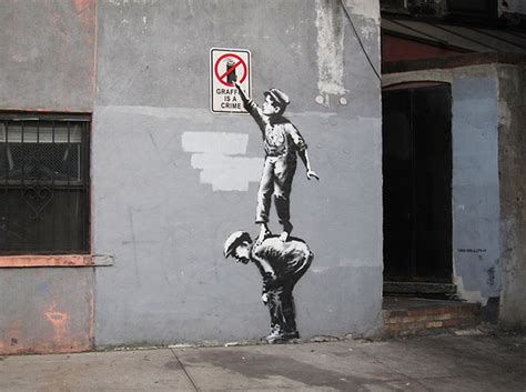 Banksy - Graffiti is a Crime | Senses Lost