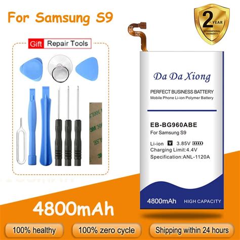 Free Shipping Eb Bg960abe Battery 4800mah For Samsung Galaxy S9 G9600 G960f Sm G960 Bateria Tool