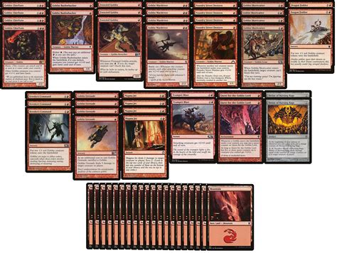 Buy Mono Red Goblin Deck Aggro Burn Modern Legal Custom Built