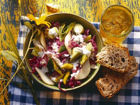 Porree Rotkohl Salat Mit Birnen Rezept EAT SMARTER