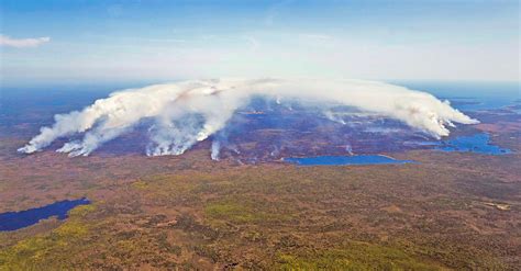 Photos: Hundreds of wildfires blaze throughout Canada