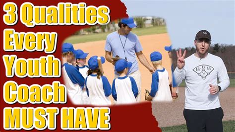 Top Best Qualities Of A Youth Baseball Coach Be The Greatest Coach