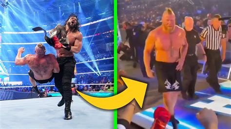 Brock Lesnar Flew Back Home After Wrestlemania Loss