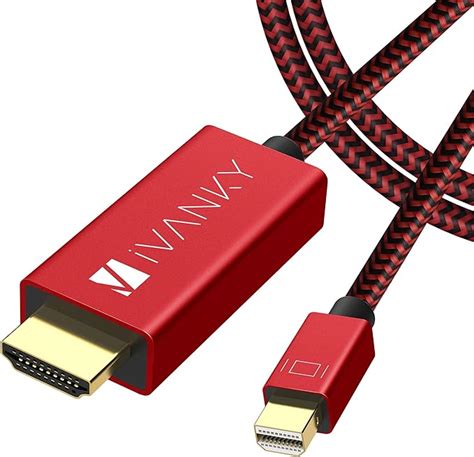 Amazon Ivanky Mini Displayport To Hdmi Cable Ft Nylon Braided