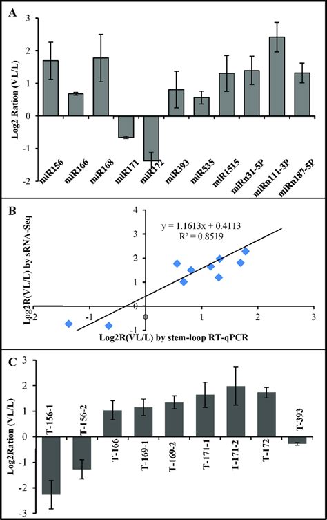 Validation Of The Relative Expression Levels Of Selected Mirnas And